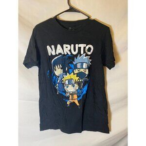 Naruto black Tshirt shirt‎ Size small womens mens